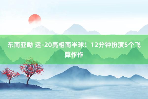 东南亚呦 运-20亮相南半球！12分钟扮演5个飞算作作