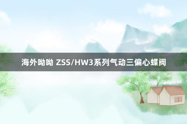 海外呦呦 ZSS/HW3系列气动三偏心蝶阀