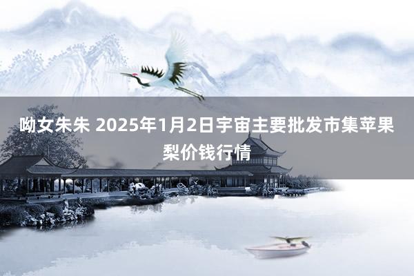 呦女朱朱 2025年1月2日宇宙主要批发市集苹果梨价钱行情