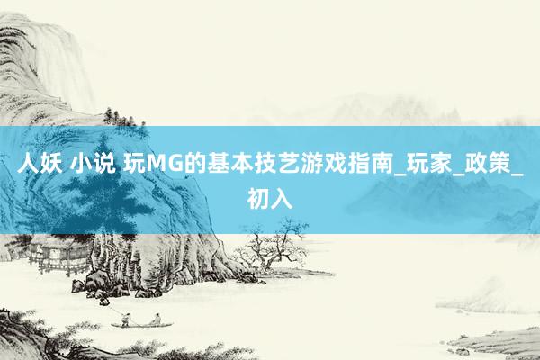 人妖 小说 玩MG的基本技艺游戏指南_玩家_政策_初入